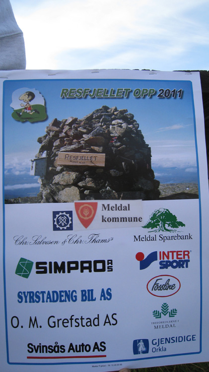 Resfjellet Opp 2011