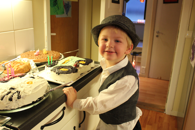 Sander Aamot Holm 3 år 28.oktober