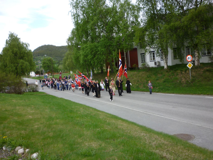 17. mai i Meldal sentrum