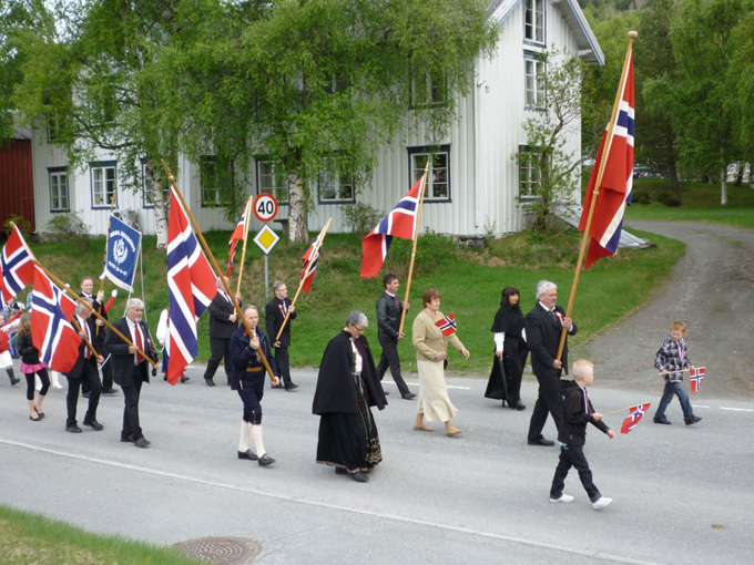 17. mai i Meldal sentrum