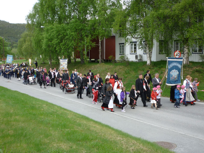 17. mai i Meldal sentrum