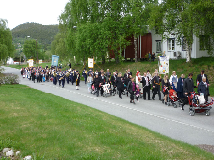 17. mai i Meldal sentrum
