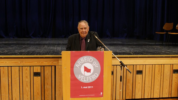 Kjempeflott 1. mai-feiring på Løkken Verk 