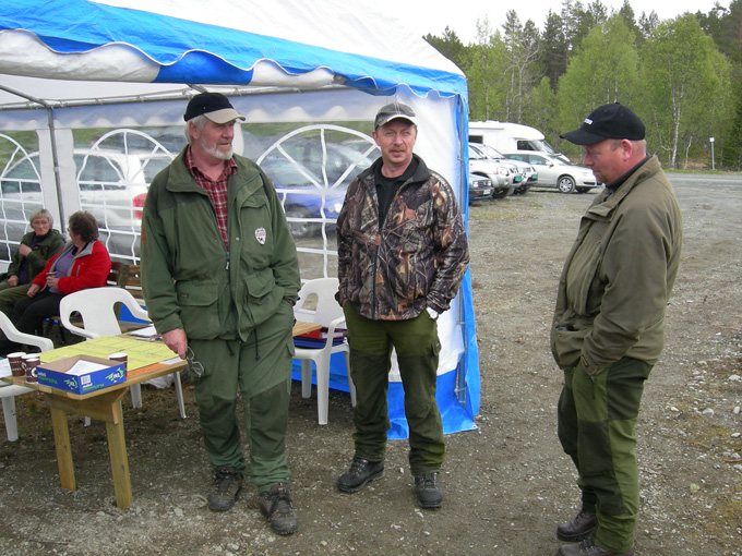 Blodsporprøve i Seterdalen 28. mai