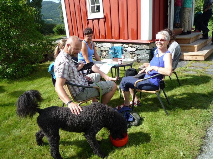 Mange pilegrimer gjennom Meldal denne helga!