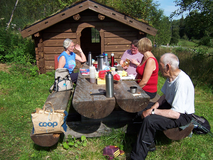 På pilegrimsvandring