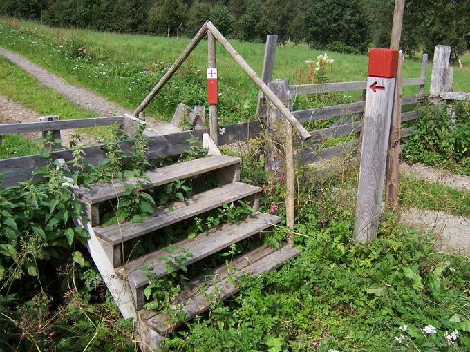 På pilegrimsvandring
