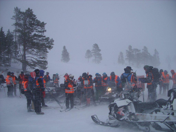 Områdeøvelsen vel gjennomført!