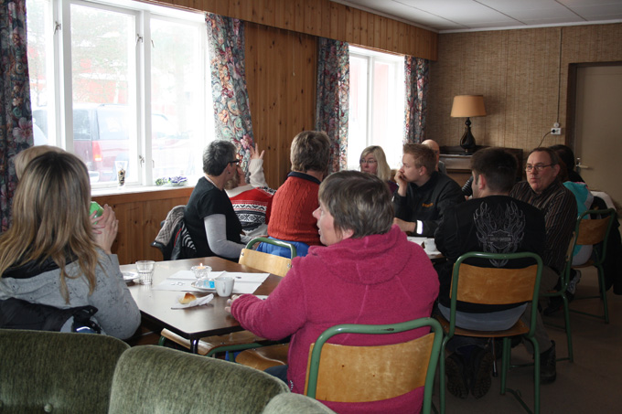 Lørdagskaffe på Drogsetmoen