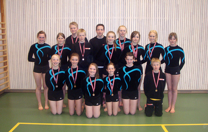 Meldal IL gym og turn på kretskonkurranse 2.4.11