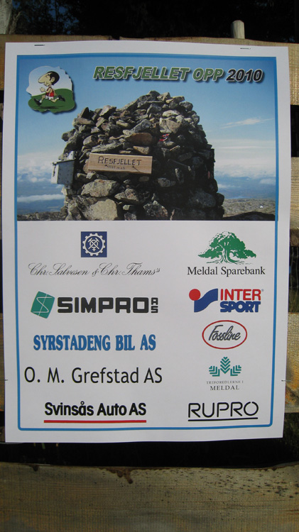 Resfjellet opp 2010