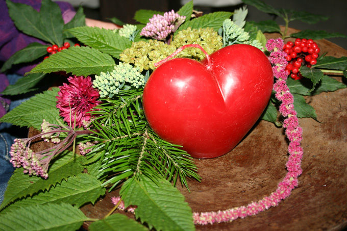 Hagelagets blomsterkveld på Dombu