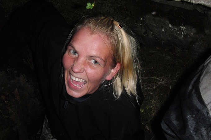 Meldal klatrelaug på grottetur