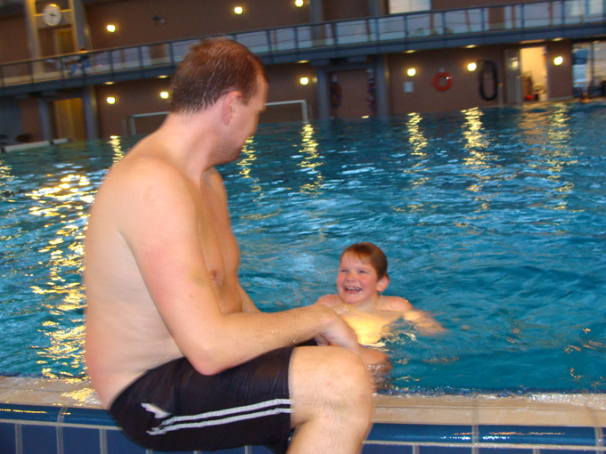 Speiderne i Pirbadet