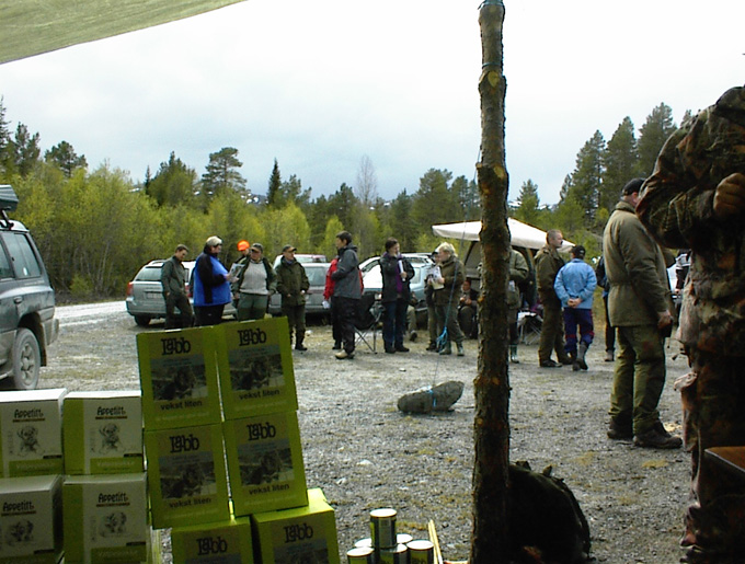 Blodsporprøve i Seterdalen