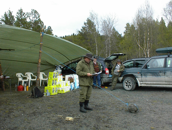 Blodsporprøve i Seterdalen