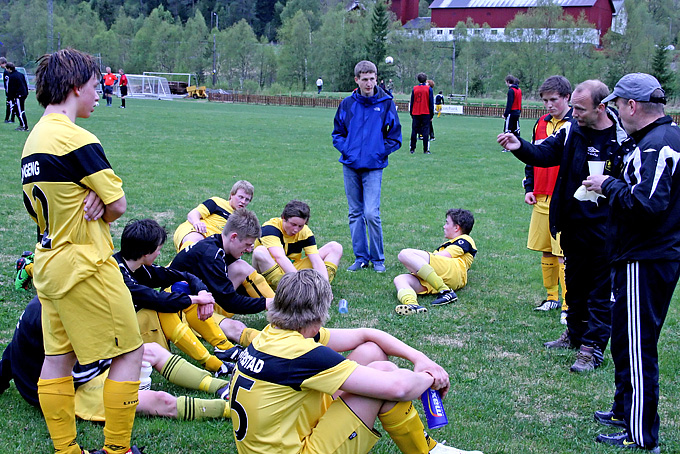 Peptalk i pausen