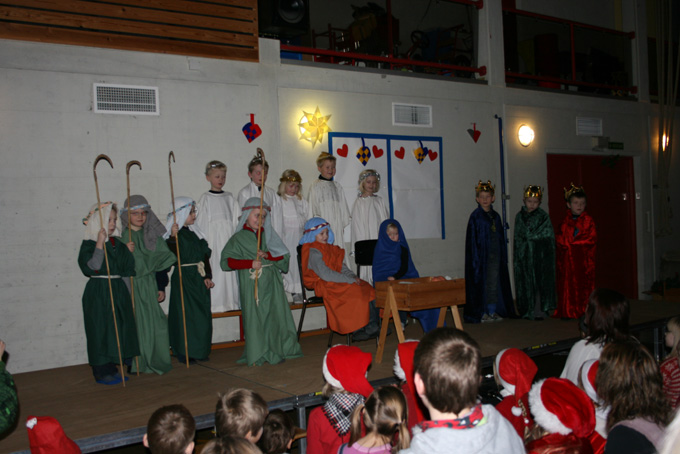 Juleavsluttning Grefstad skole
