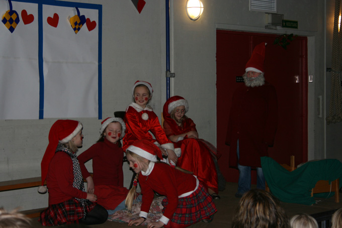 Juleavsluttning Grefstad skole