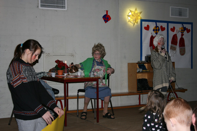 Juleavsluttning Grefstad skole