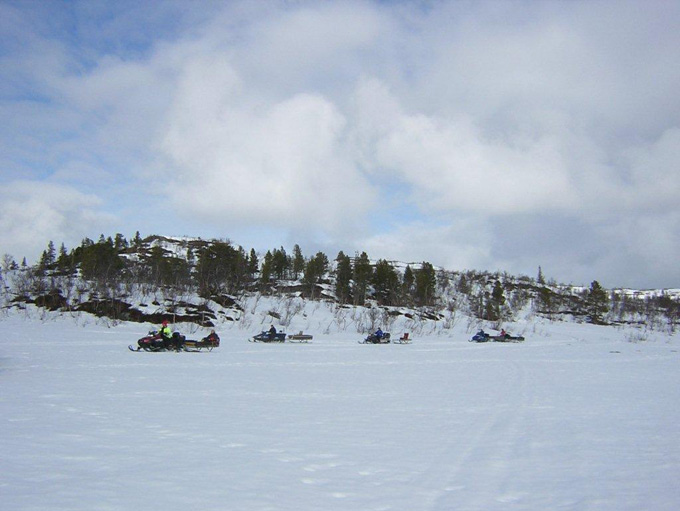Skutertur lørdag 10 april 2010
