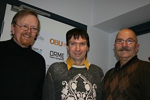 Knut Wold, Frode Langeng og Odd E. Halsetrønning. Foto: Marit Mjøen