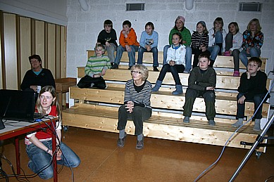6. og 7. klassingene ved Storås skole. Foto: Marit Mjøen