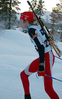 Skiskyttertalentet Martin Muan. Foto: Mari Kvam
