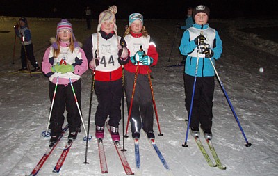 Lene Møkkelgård, Maja Granmo, Mari Bjørnås, Ådne Auset. Foto: Mari Kvam