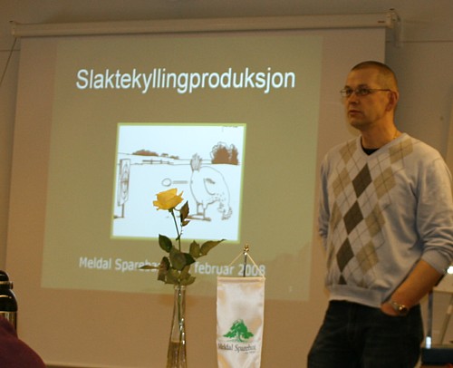 Morten Ljøkjel, Meldal Sparebank. Foto: Marit Mjøen