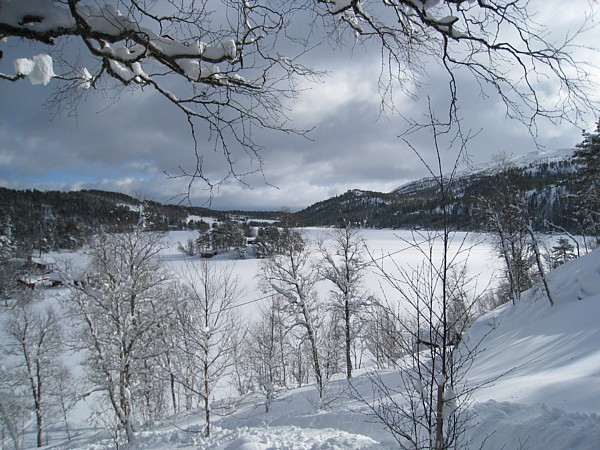 Frilsjøen påska 2008. Foto: Heidi Mjøen