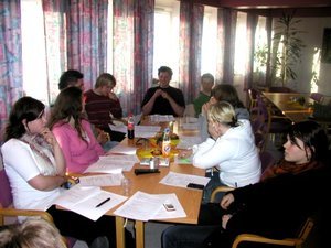 Planleggingsmøte for Ungdomskonferansen i Meldal 2008. Foto: Kari Garberg