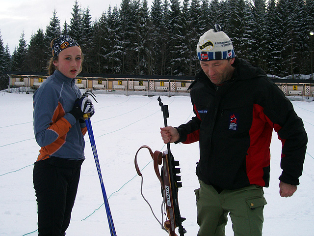 Poengrenn skiskyting 07.04.08 på Nor Skiarena