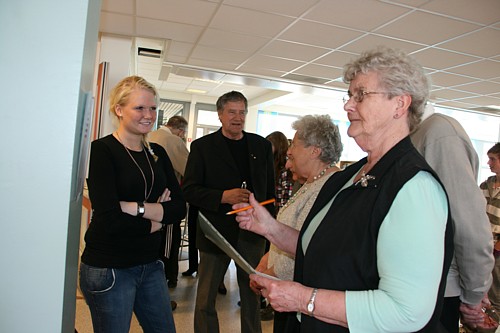 Eldrekaffe på Meldal videregående skole. Foto: Marit Mjøen