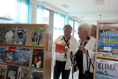 Eldrekaffe på Meldal videregående skole. Foto: Marit Mjøen