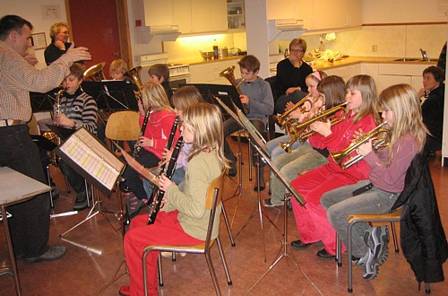 Meldal skolekorps - aspirantkorpset. Foto: Signy Thomassen