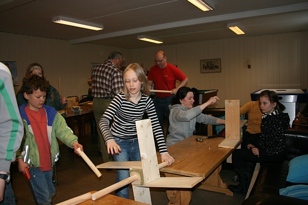 Speiderne i Meldal. Foto: Ingrid Mjøen