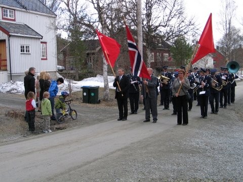 1. mai på Bjørnli. Foto: Ove Smedplass