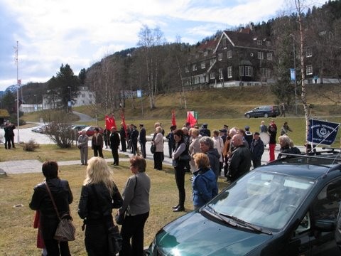 1. mai på Løkken Verk. Foto: Ove Smedplass