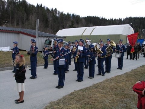 1. mai på Løkken Verk. Foto: Ove Smedplass