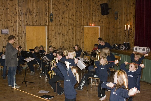 Meldal Skolekorps. Foto: Eivind Myre Sandstad