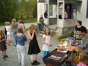 Sommeravslutning Juniorklubben Malm. Foto: Roger Larsson