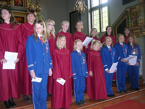 Meldal jentekor. Foto: Aud INger Kalseth
