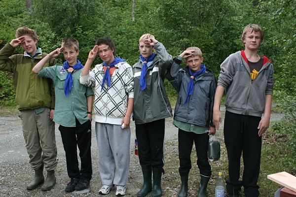 Alltid beredt. Foto: Ingrid Mjøen