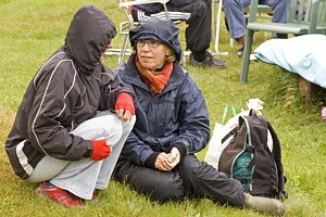 Marit Ness leste fra Hans Hyllbakk. Foto: Eivind Myre Sandstad
