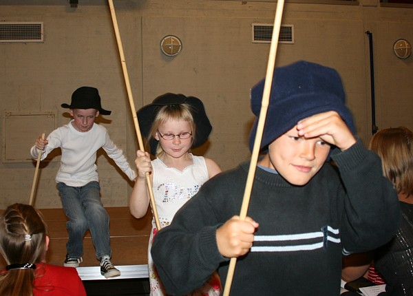 Teaterforestilling. Fot: Ingrid Mjøen