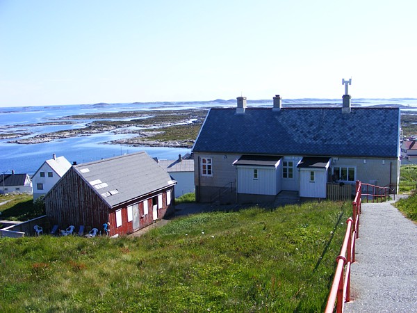 Fyrvokterboligen på Sula. Foto: Ola Løseth