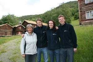 Guidene på Meldal Bygdemuseum. Foto: Marit Mjøen