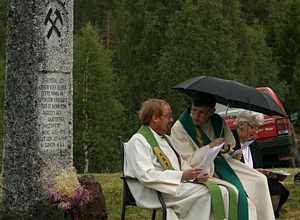 GUdstjeneste på Nyplassen. Foto: Marit Mjøen