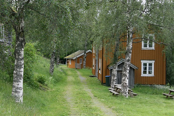 Sølbergslåna ved inngangen til Meldal Bygdemuseum. Foto: Marit Mjøen